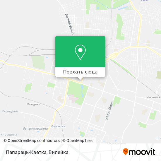 Карта Папараць-Кветка