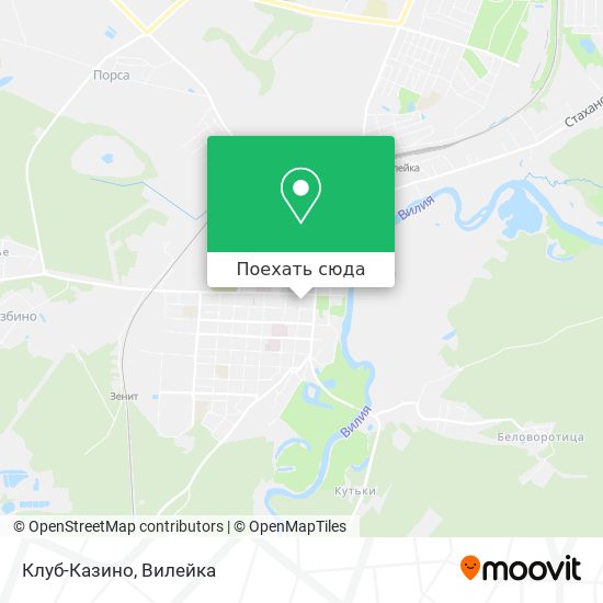 Карта Клуб-Казино