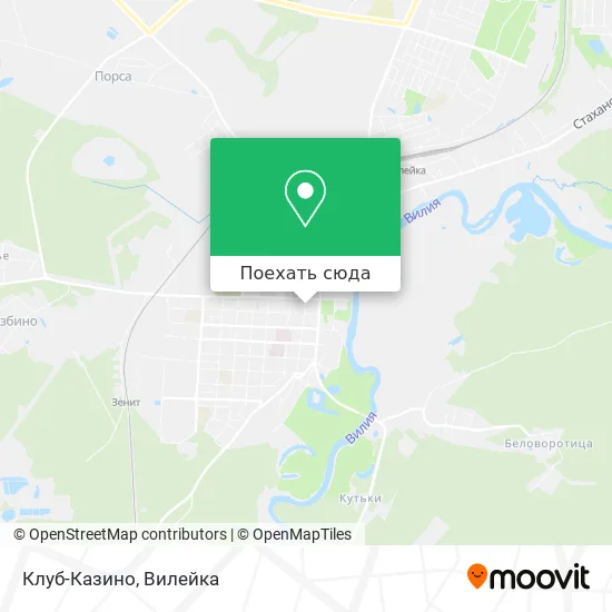 Карта Клуб-Казино