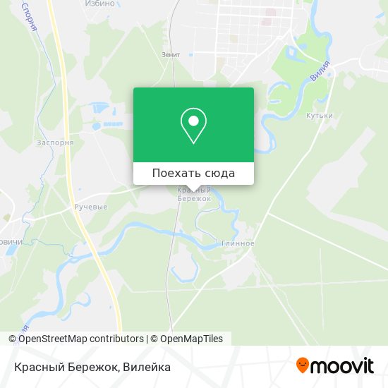 Карта Красный Бережок