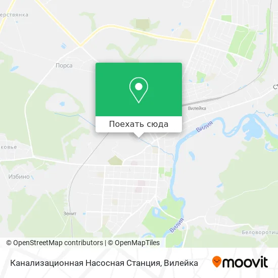 Карта Канализационная Насосная Станция