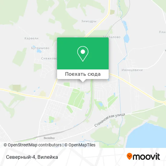 Карта Северный-4