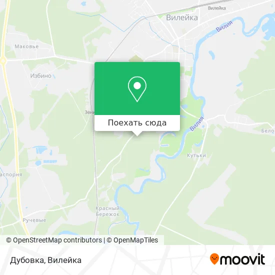 Карта Дубовка