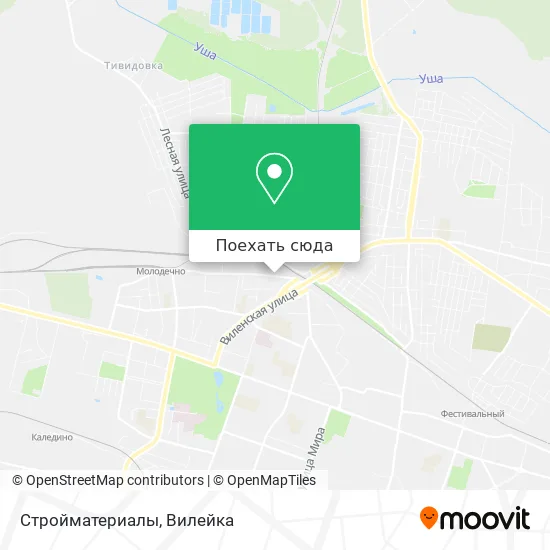 Карта Стройматериалы