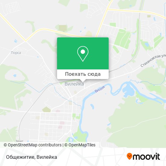 Карта Общежитие