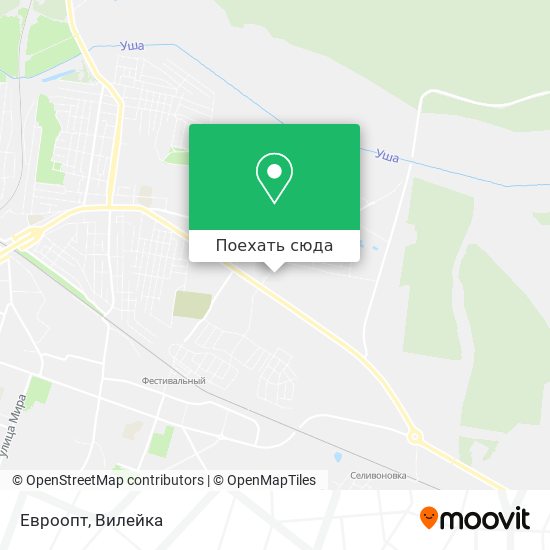 Карта Евроопт