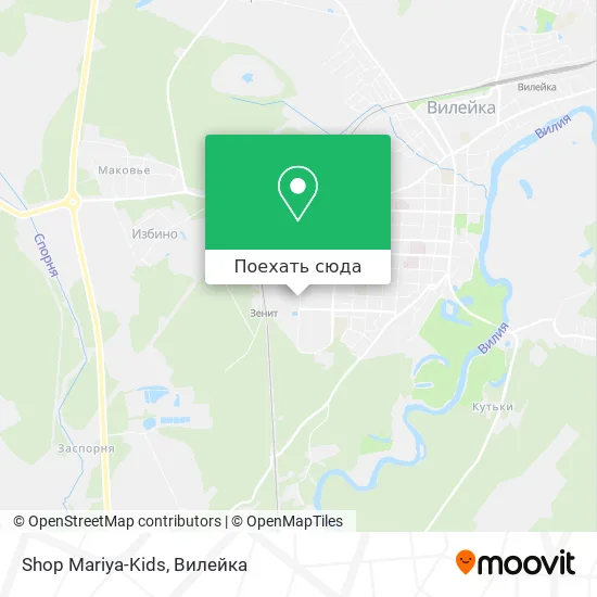 Карта Shop Mariya-Kids