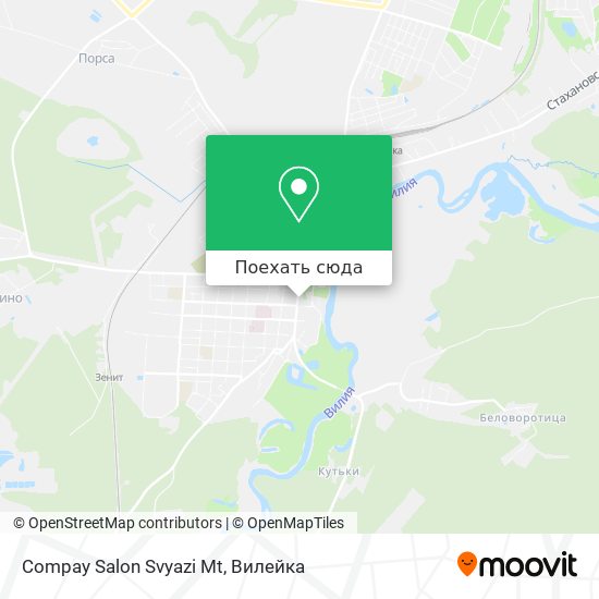 Карта Compay Salon Svyazi Mt