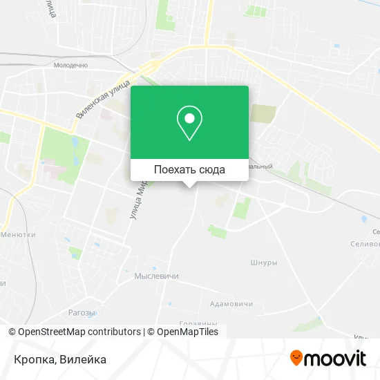 Карта Кропка