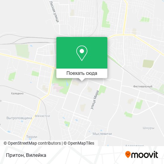 Карта Притон