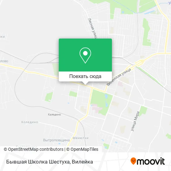 Карта Бывшая Школка Шестуха