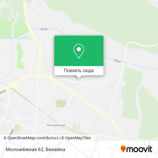 Карта Моложёжная 62