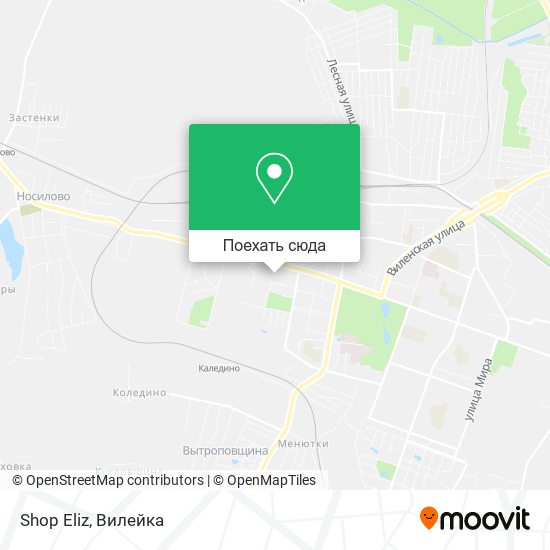 Карта Shop Eliz