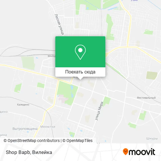 Карта Shop Bapb