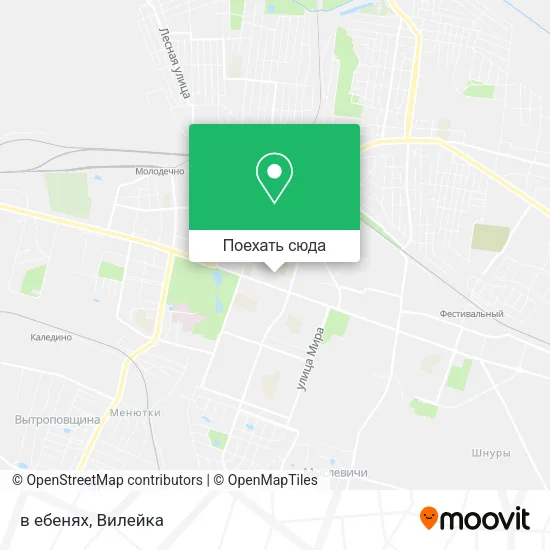 Карта в ебенях