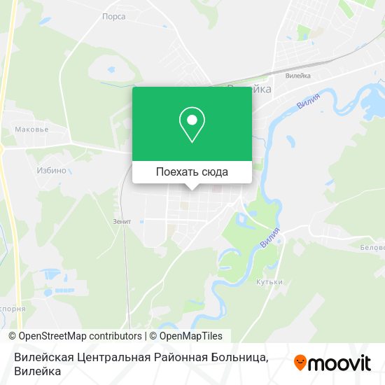 Карта Вилейская Центральная Районная Больница