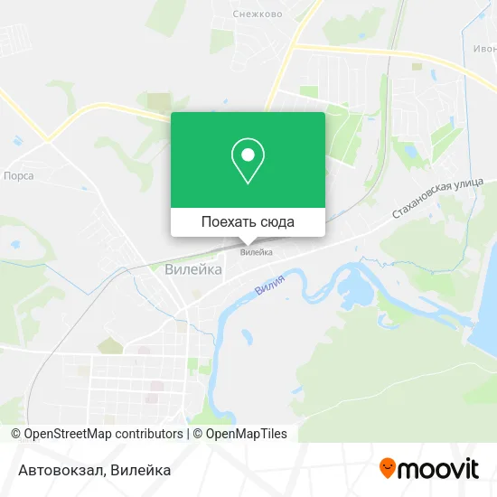 Карта Автовокзал
