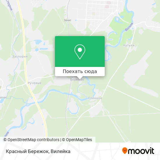 Карта Красный Бережок