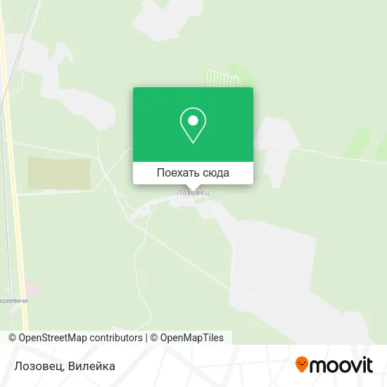 Карта Лозовец