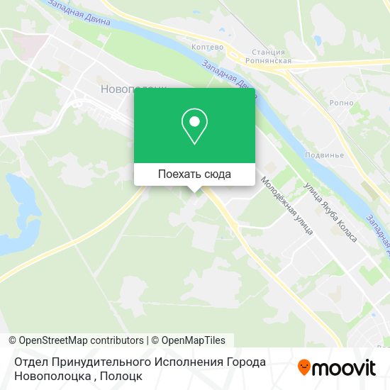 Карта Отдел Принудительного Исполнения Города Новополоцка