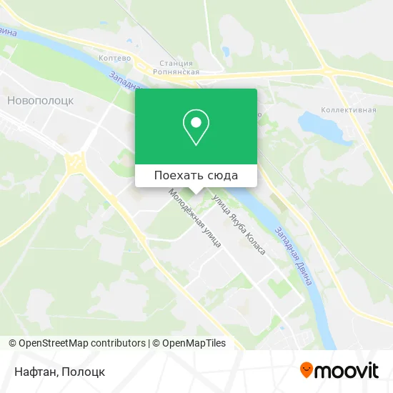 Карта Нафтан