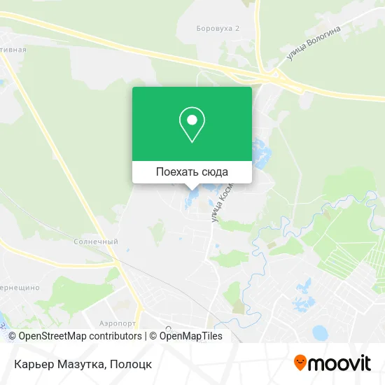 Карта Карьер Мазутка