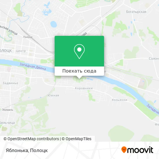 Карта Яблонька