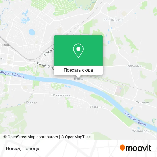Карта Новка