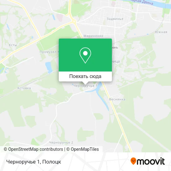 Карта Черноручье 1