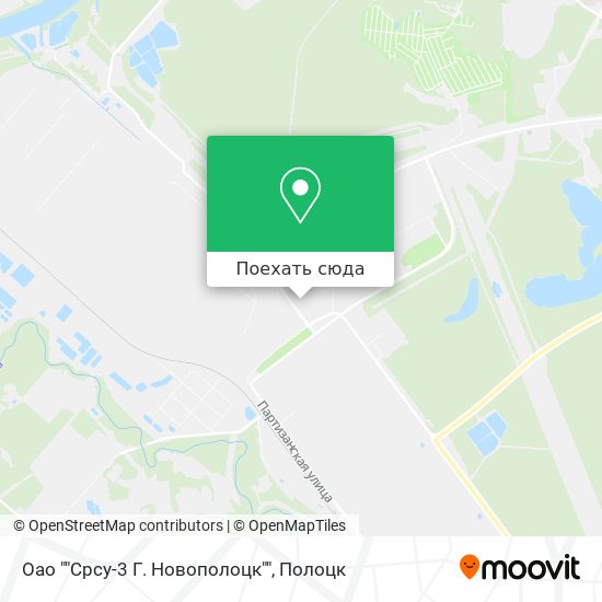 Карта Оао ""Срсу-3 Г. Новополоцк""