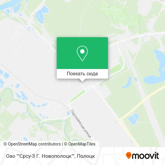 Карта Оао ""Срсу-3 Г. Новополоцк""