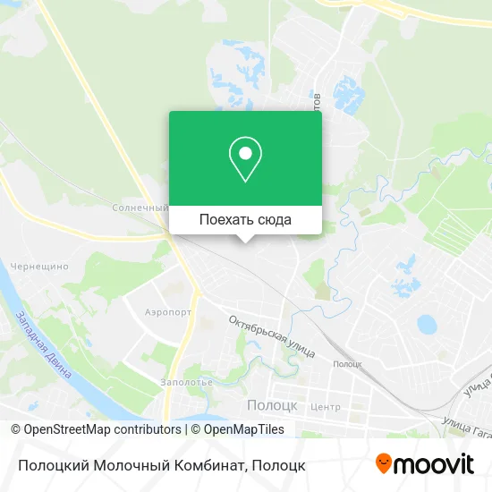Карта Полоцкий Молочный Комбинат