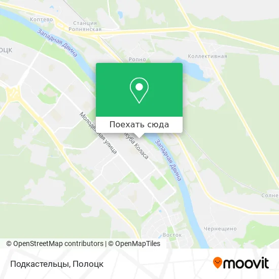 Карта Подкастельцы