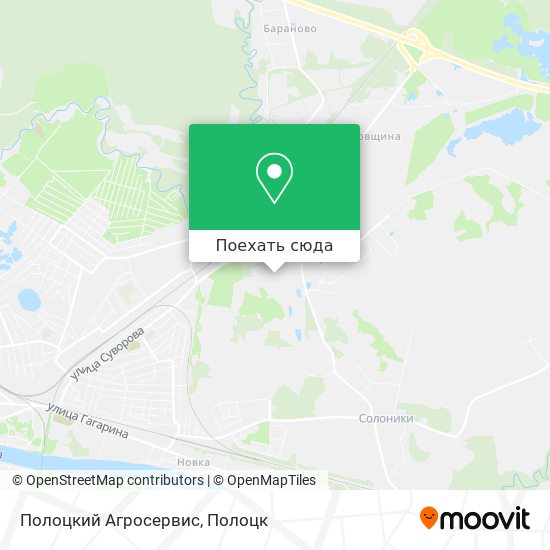 Карта Полоцкий Агросервис