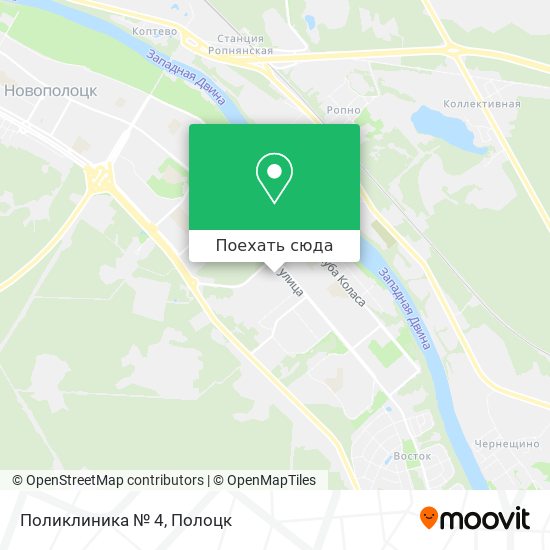 Карта Поликлиника № 4