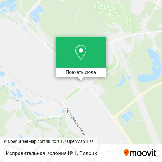 Карта Исправительная Колония № 1