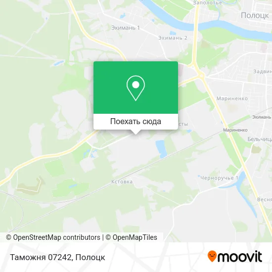 Карта Таможня 07242