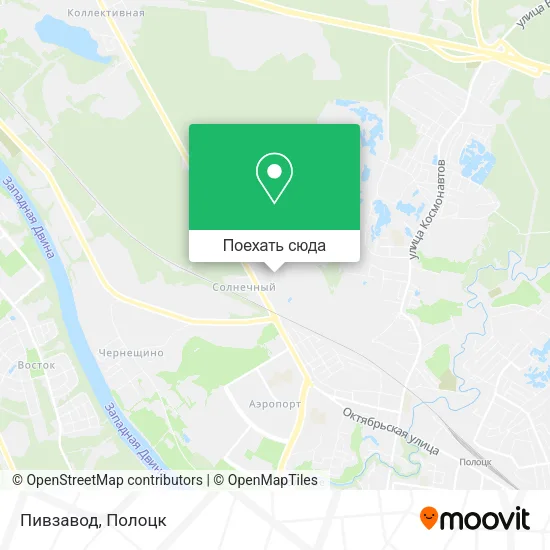 Карта Пивзавод