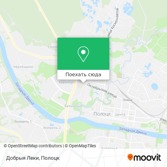 Карта Добрыя Леки