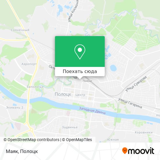 Карта Маяк