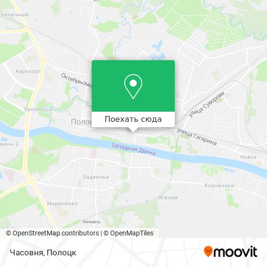 Карта Часовня