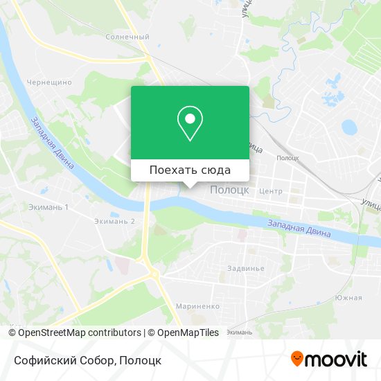 Карта Софийский Собор