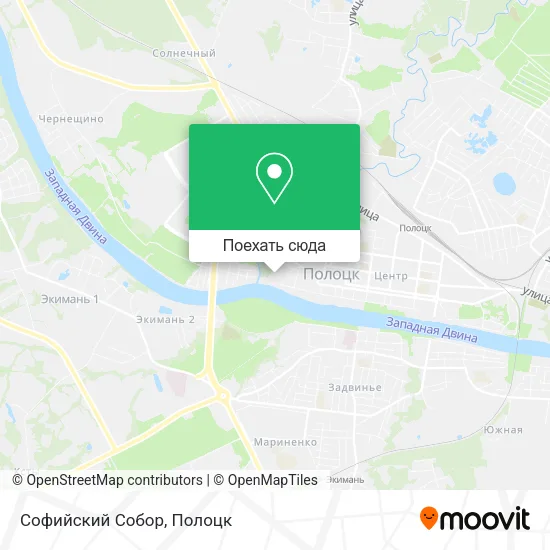Карта Софийский Собор