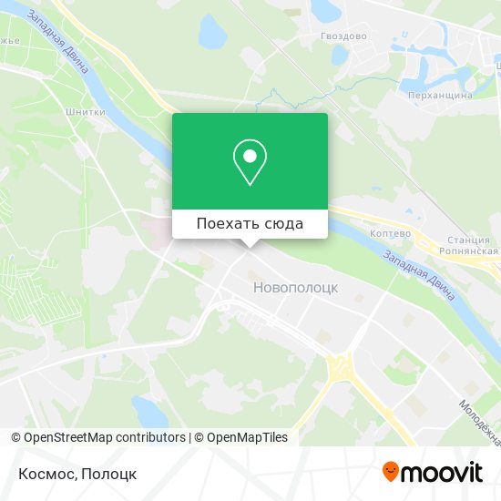Карта Космос