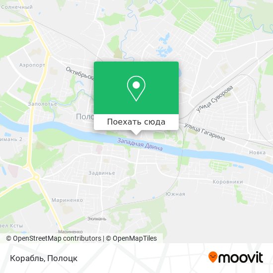 Карта Корабль