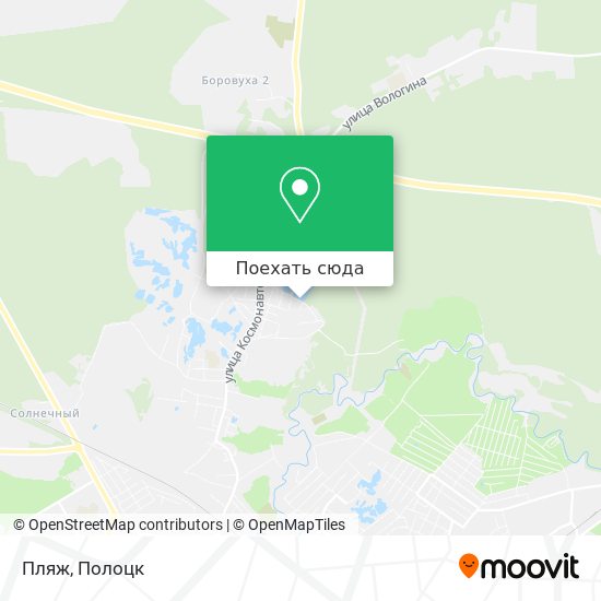 Карта Пляж