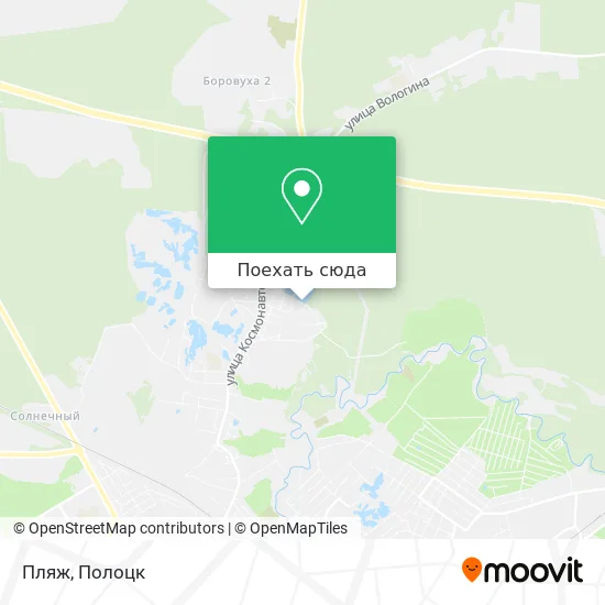 Карта Пляж