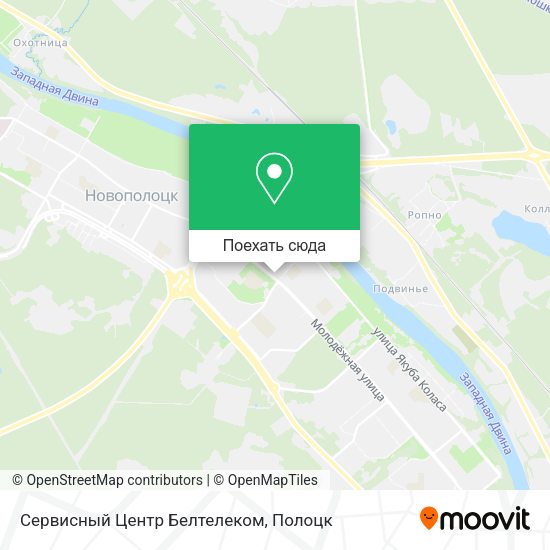 Карта Сервисный Центр Белтелеком