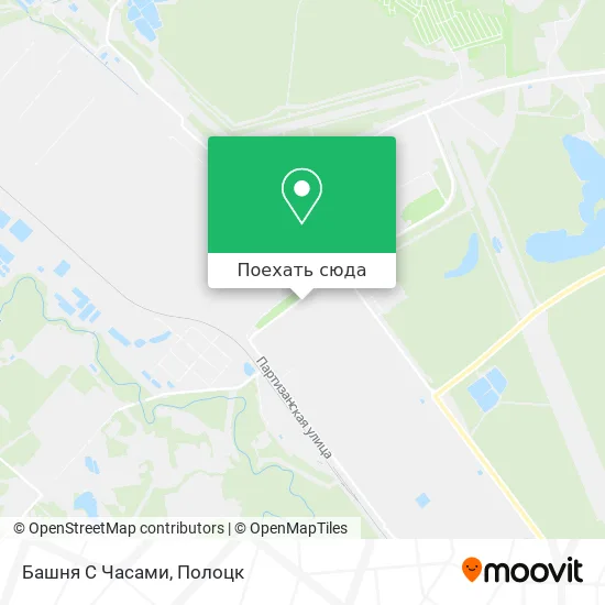 Карта Башня С Часами