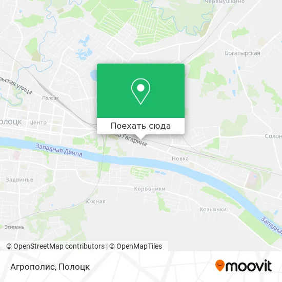 Карта Агрополис